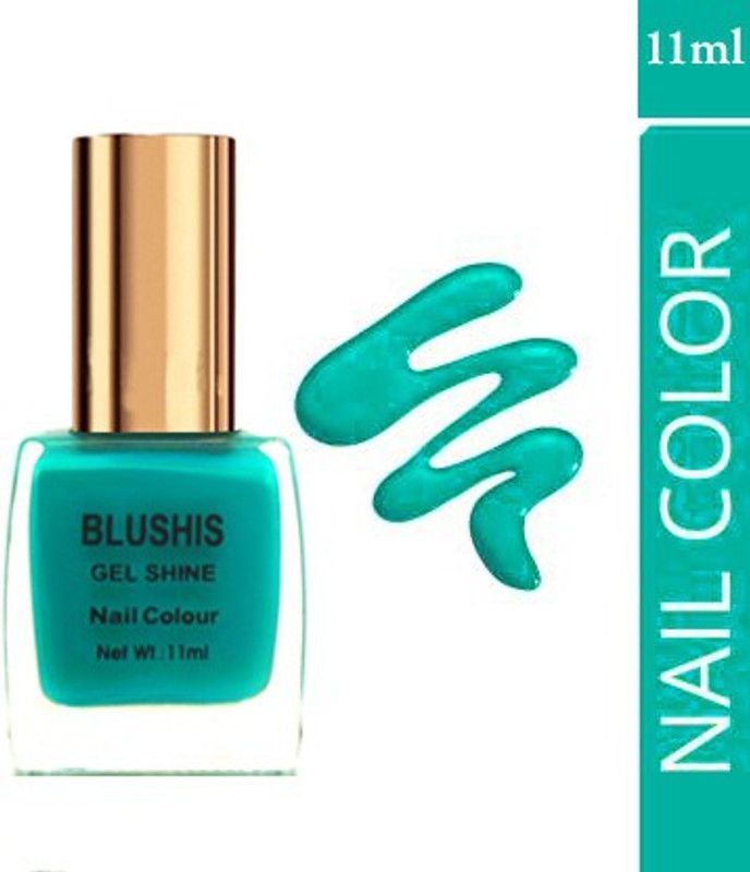 BLUSHIS True Wear High Shine Nail polish Blue Bonaza