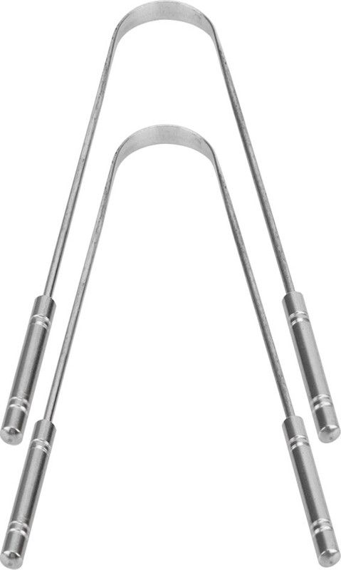 Epyz Steel Tongue Cleaner  (Pack of 2)