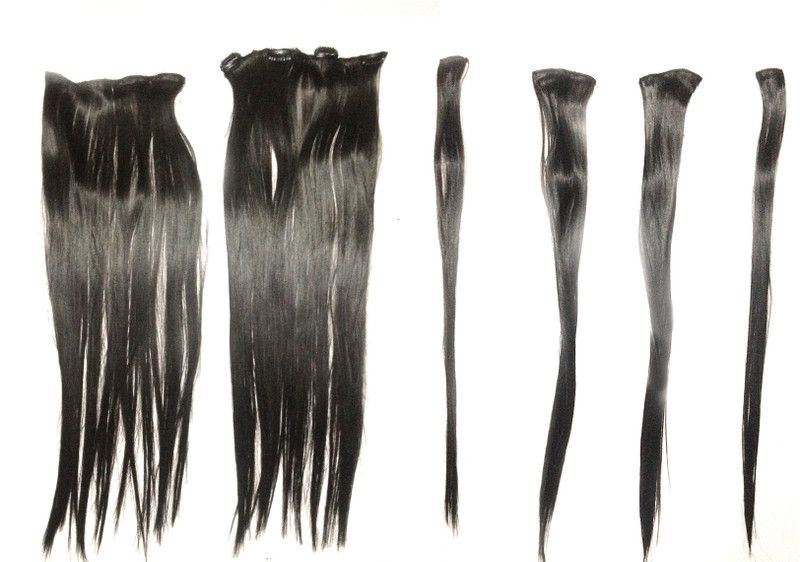 Ritzkart Strait Silky 6 pc Extension Hair Extension