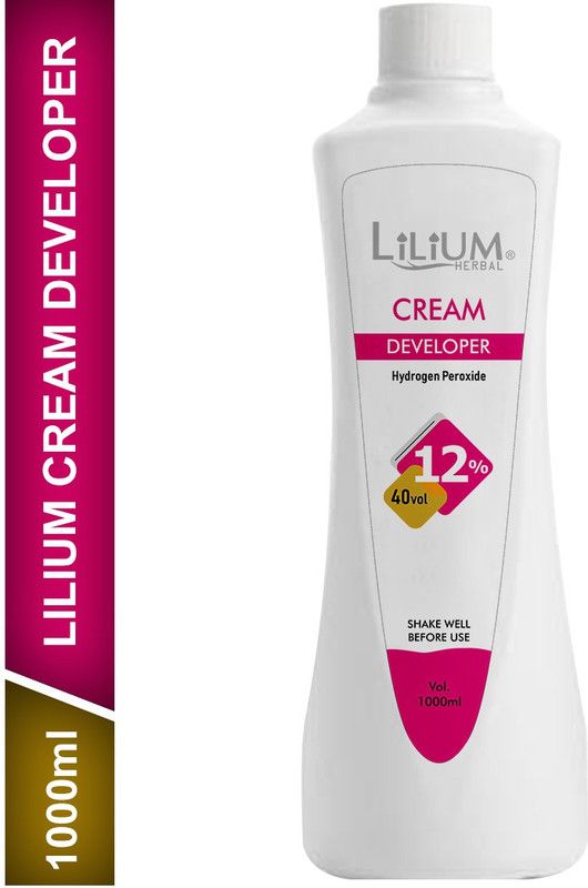 LILIUM Hydrogen Peroxide 12% 40 VOL Cream Developer 1000ml  (1000 ml)