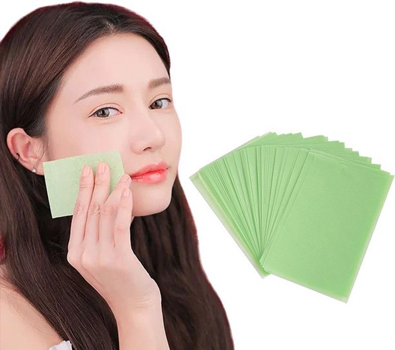MYYNTI Face Oil Absorbing Sheets Face Oil Blotting Paper Wipes Facial Tissues  (100 Tissues)