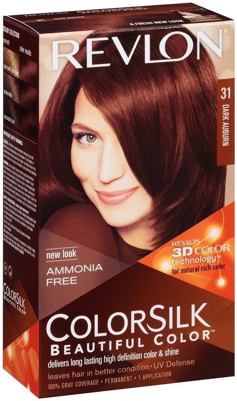 Revlon Dark Auburn No-31 , Colorsilk Beautiful Hair Color