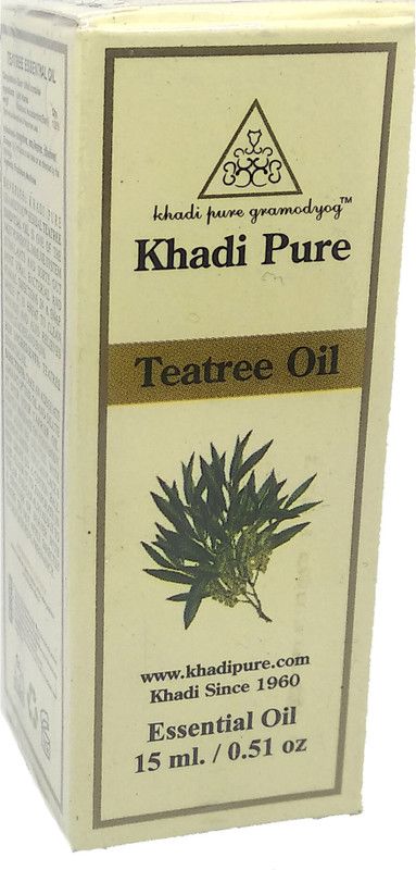 KHADI Pure Herbal Teatree Essential Oil  (15 ml)