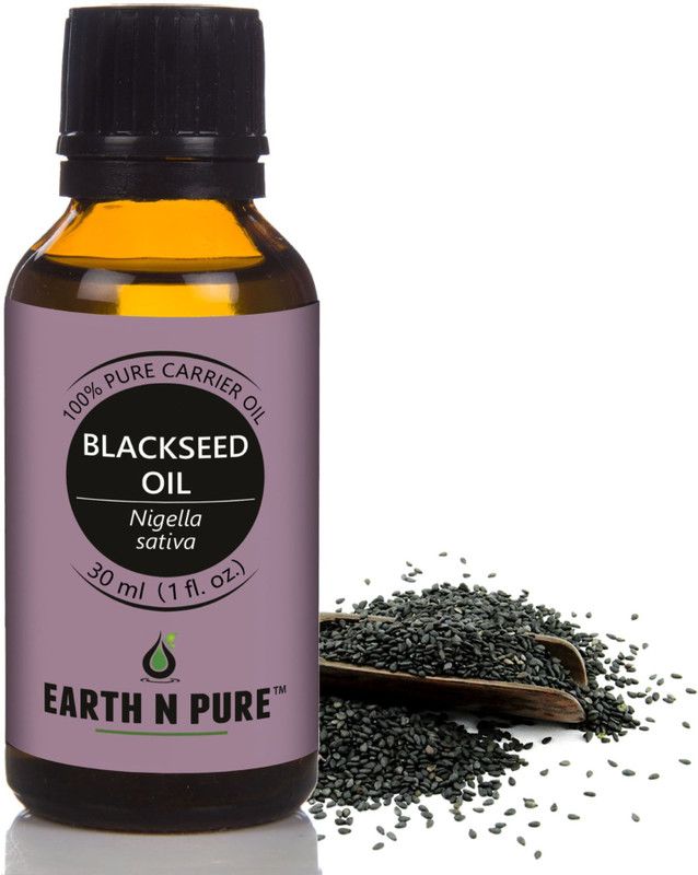 Earth N Pure Blackseed Oil 100% Pure, Natural and Cold Pressed - 30 ml (1 fl. oz.)  (30 ml)