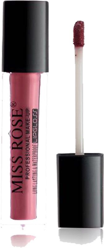 MISS ROSE MATTE LIP GLOSS RED COLOR 3 ML SHADE 2  (3 ml, red)