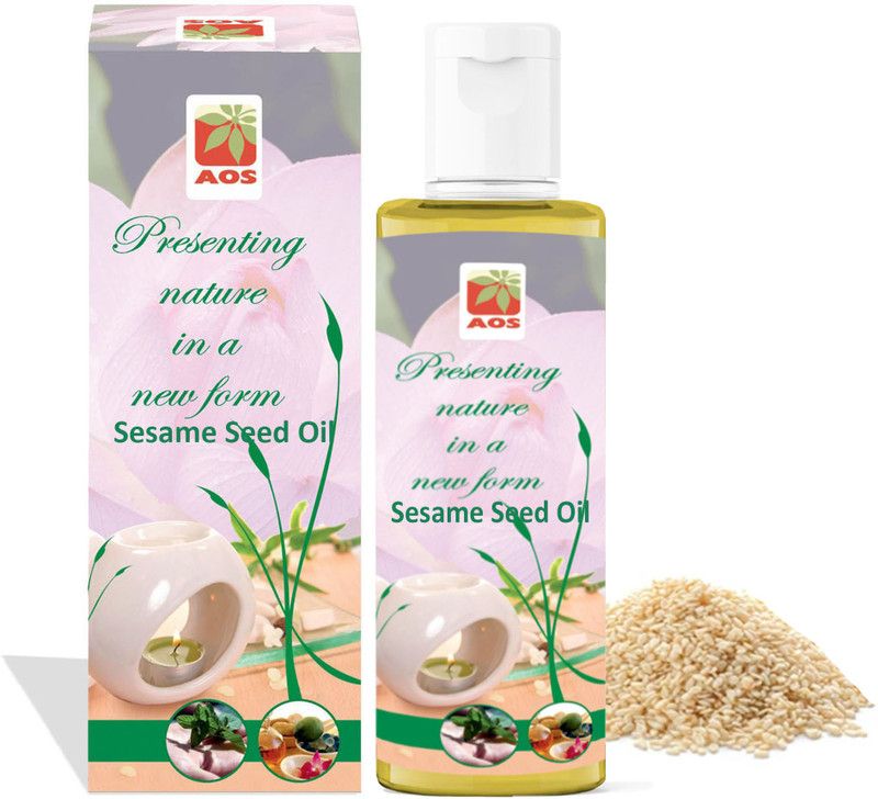 AOS Products 100% Pure Sesame Seed Oil  (50 ml)