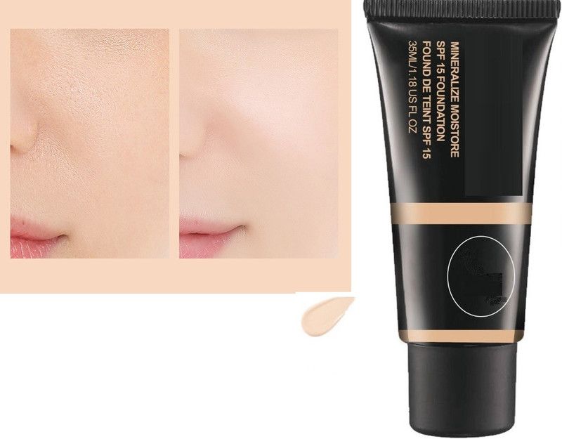 BLUEMERMAID Long lasting liquid foundation For Face Makeup Foundation  (IVORY, 35 ml)