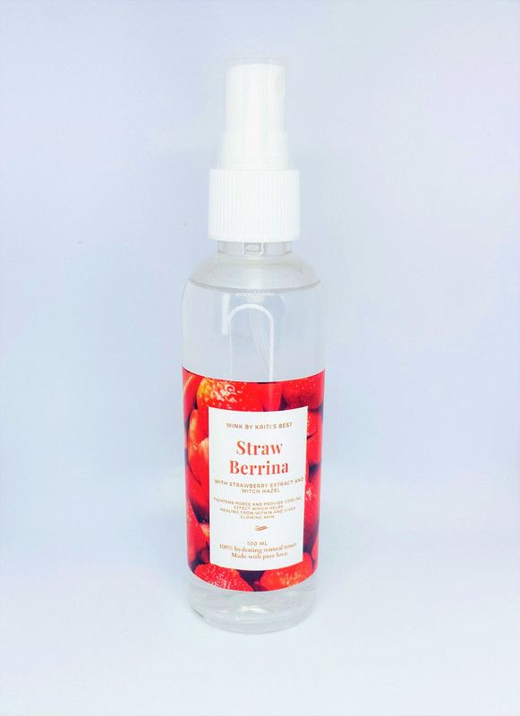 Happysome Strawberry Skin Toner, Pore Tightening, Skin Brightening Men & Women  (100 ml)