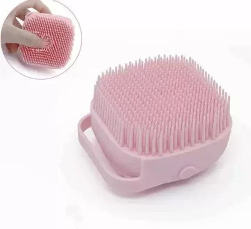 Ardour House Silicon Bath Body Brush Shampoo Dispenser For Women And Men Silicone Multicolor