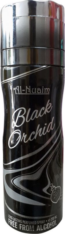 Al Nuaim BLACK ORCHID Perfume Body Spray - For Men & Women  (200 ml)