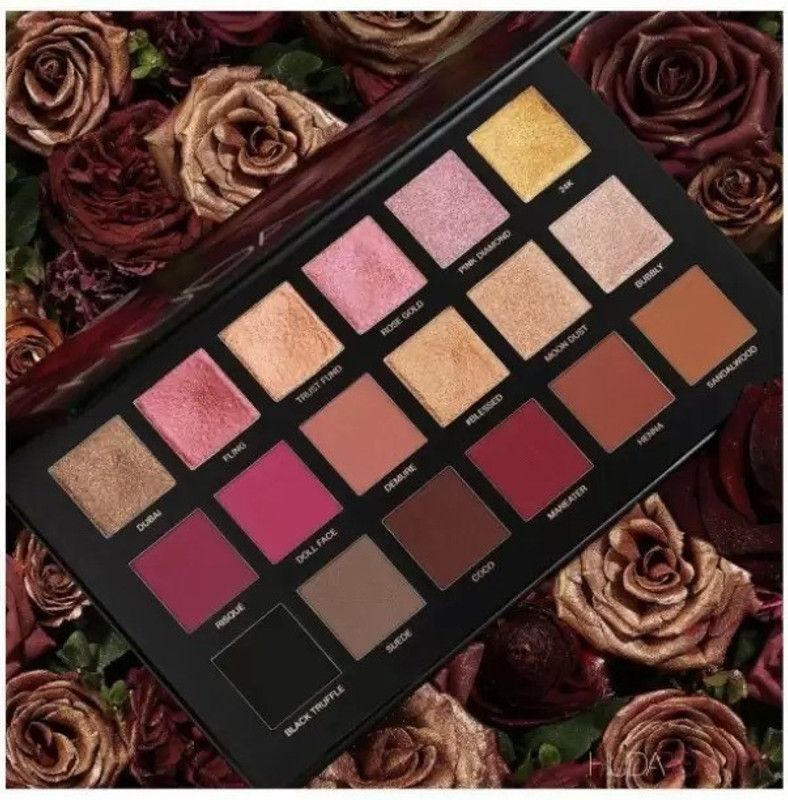 Belle Rosa PREMIUM ROSE GOLD REMASTERED SHIMMER AND MATTE EYE SHADOW PALETTE 18 ml  (ROSEGOLD)