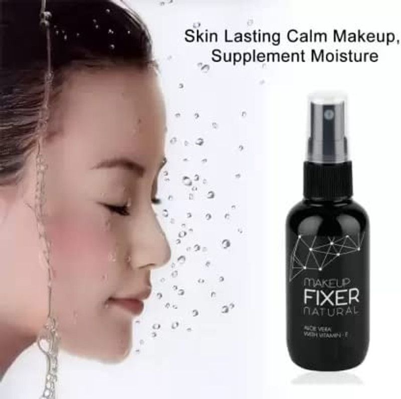 KAIASHA Pro Makeup Fixer Long Lasting Makeup Setting Spray With Aloe Vera and Vitamin- E Primer - 70 ml  (TRANSPARENT)