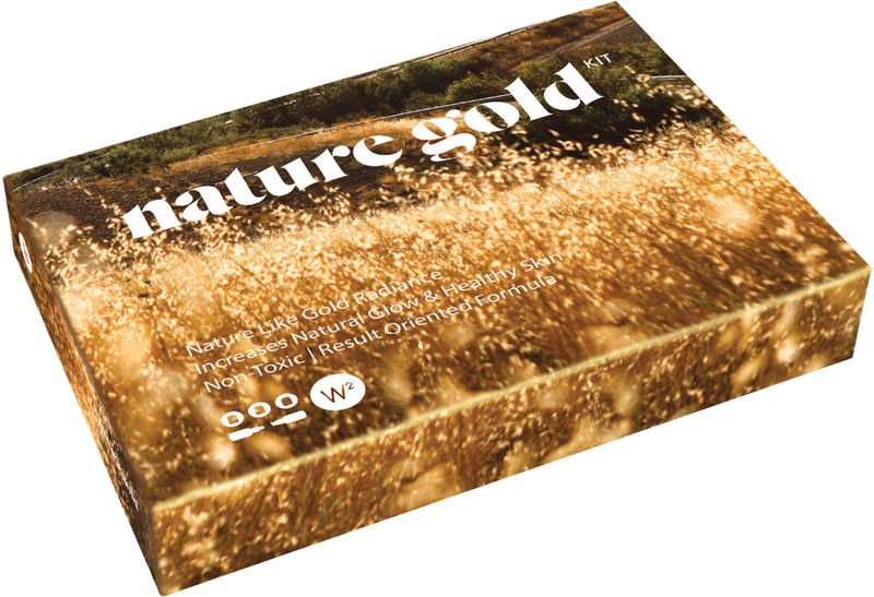 W2 Nature Gold Radiance Kit | 5 Step Towards Ageless Skin | Your Daily Regime Partner | Added Benefits of Rose, Honey & Aloevera | Radiant & Soft Skin  (210 g)