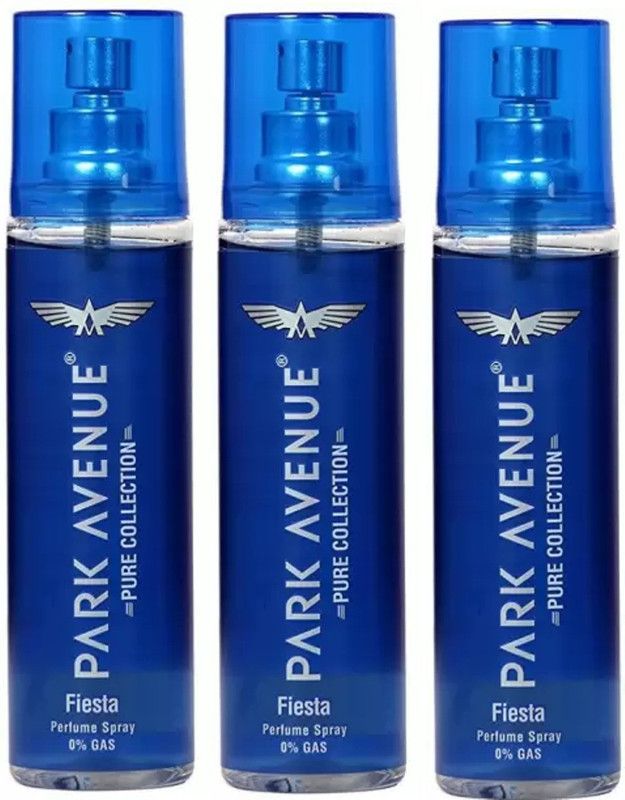 PARK AVENUE Fiesta Body Spray For Men 150 Ml Pack Of 3 w2w Body Spray - For Men  (450 ml, Pack of 3)