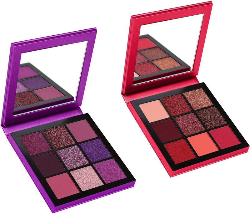 imelda New Beauty 9 Colors Most Trending Amethyst/Ruby Obsession Eyeshadow 18 g  (Multi color)