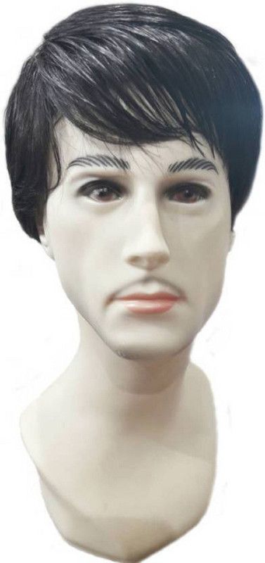 Confidence Wig Synthetic For Boys And Men, Blck Hair Extension