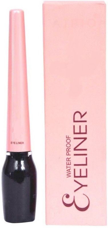 super international Waterproof Long Lasting Eyeliner 5 ml  (Black)