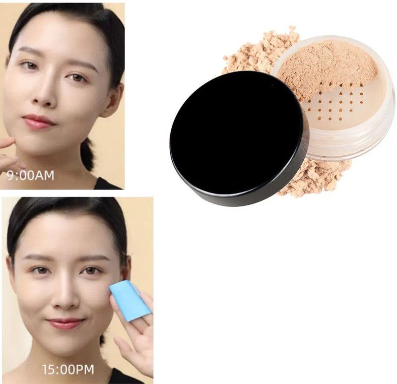 GABBU Flawless Matte HD Finishing Loose Compact Powder Compact  (Beige, 12 g)