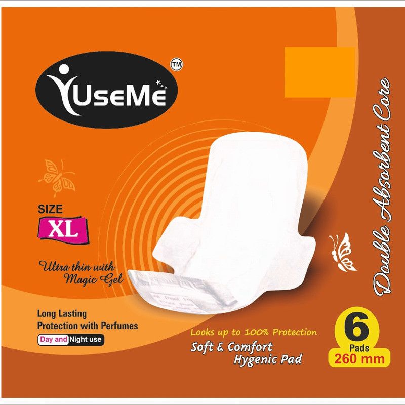 USEME usemexl60 Sanitary Pad  (Pack of 60)