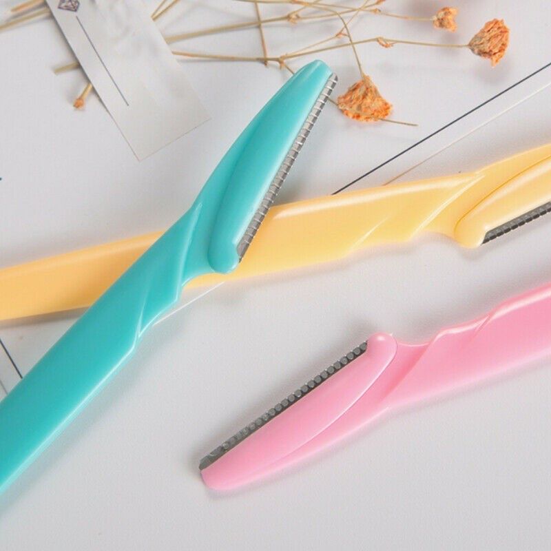 tanvi27 Women Stainless Steel Eyebrow Razor Set Face Eyebrow Hair Removal Safety Razor  (Pack of 3)