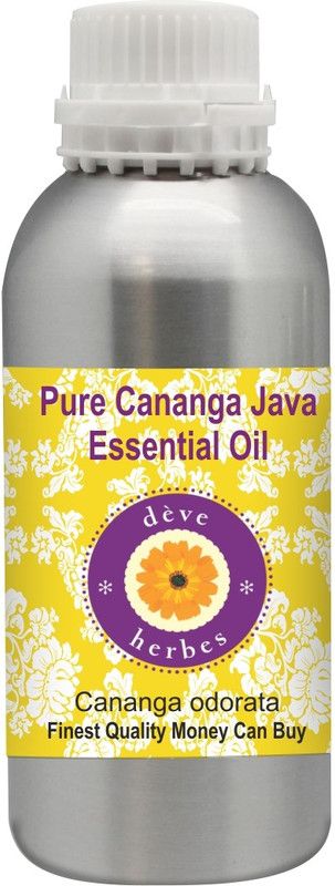 deve herbes Pure Cananga Java Essential Oil 630ml (Cananga odorata) 100% Natural Therapeutic Grade Steam Distilled  (630 ml)