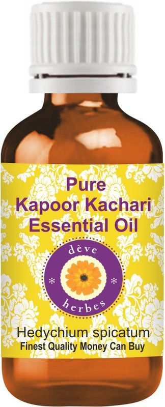 deve herbes Pure Kapoor Kachari Essential Oil 15ml (Hedychium spicatum)  (15 ml)
