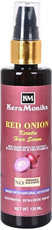 Keramoniks Red Onion Keratin Hair Serum 125 ml  (125 ml)