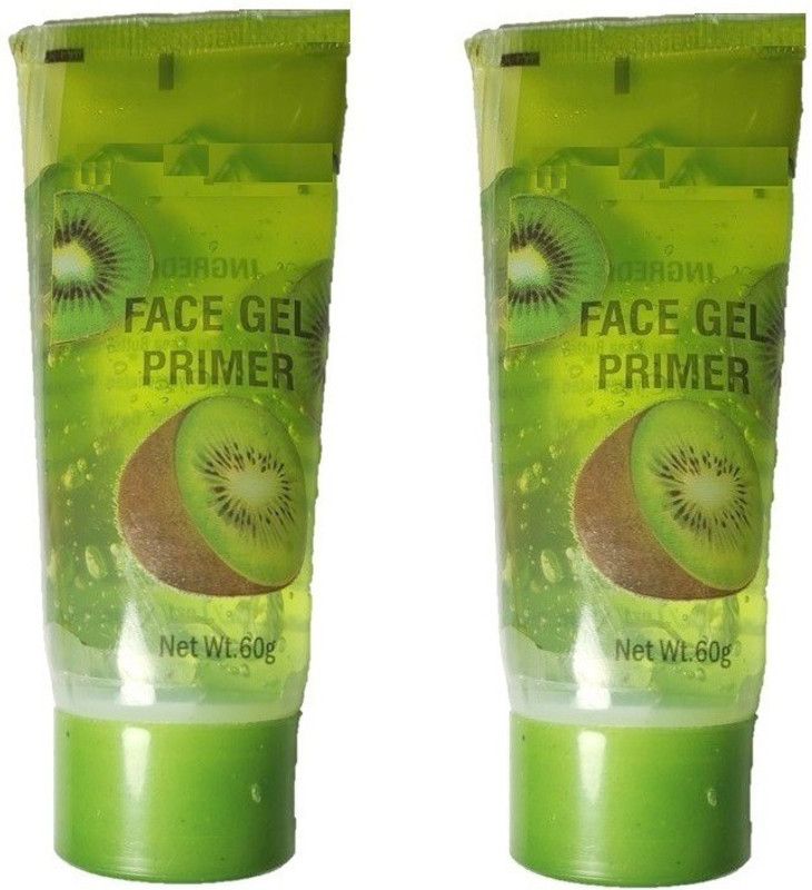 Elecsera Kiwi Waterproof Primer Make Up Base Pack of 2 Primer - 120 g  (Green)