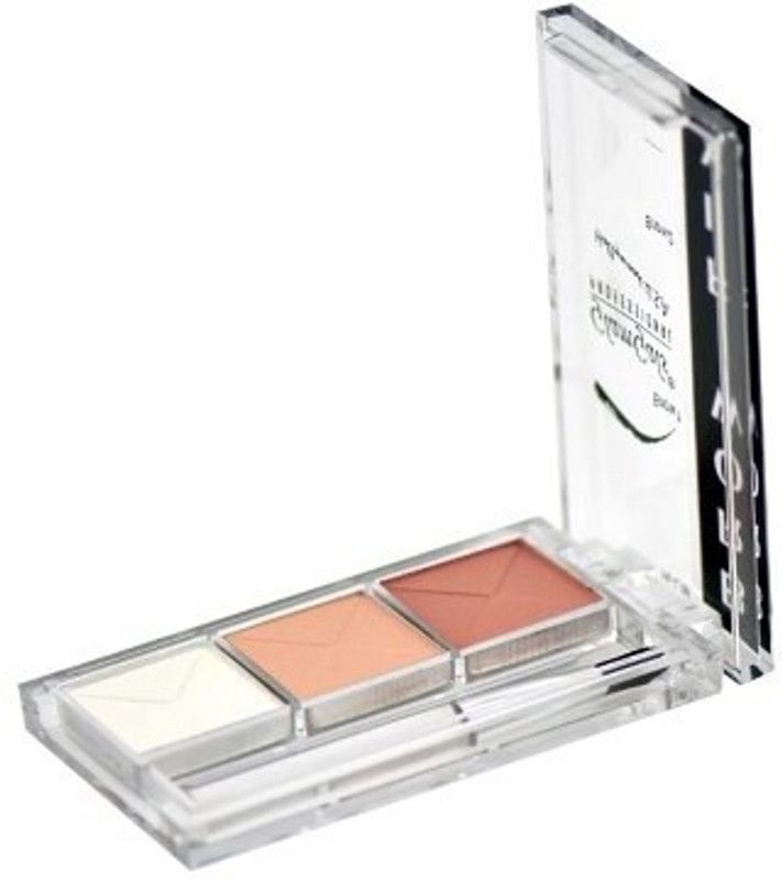 GlamGals Brow Fix Kit 3.6 ml  (White-Lightbrown-Brown)