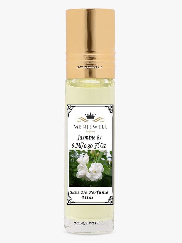 Menjewell Jasmine-83 Long Lasting (Natural Itra/Attar/Perfume) Floral Attar  (Motia/Jasmin)