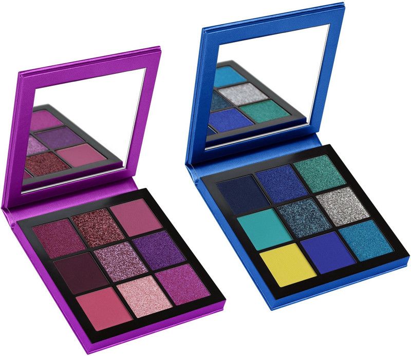 imelda Best Beauty 9 Colors Most Trending Amethyst/sapphire Obsession Eyeshadow 18 g  (Multi color)