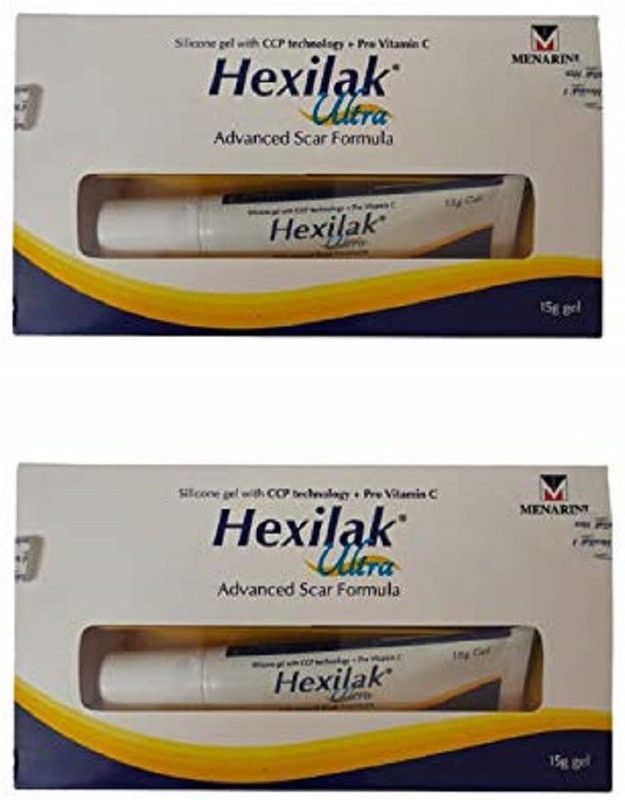 Hexilak Ultra Advance Scar Formula 15 gm (Pack of 2)  (0.3 ml)