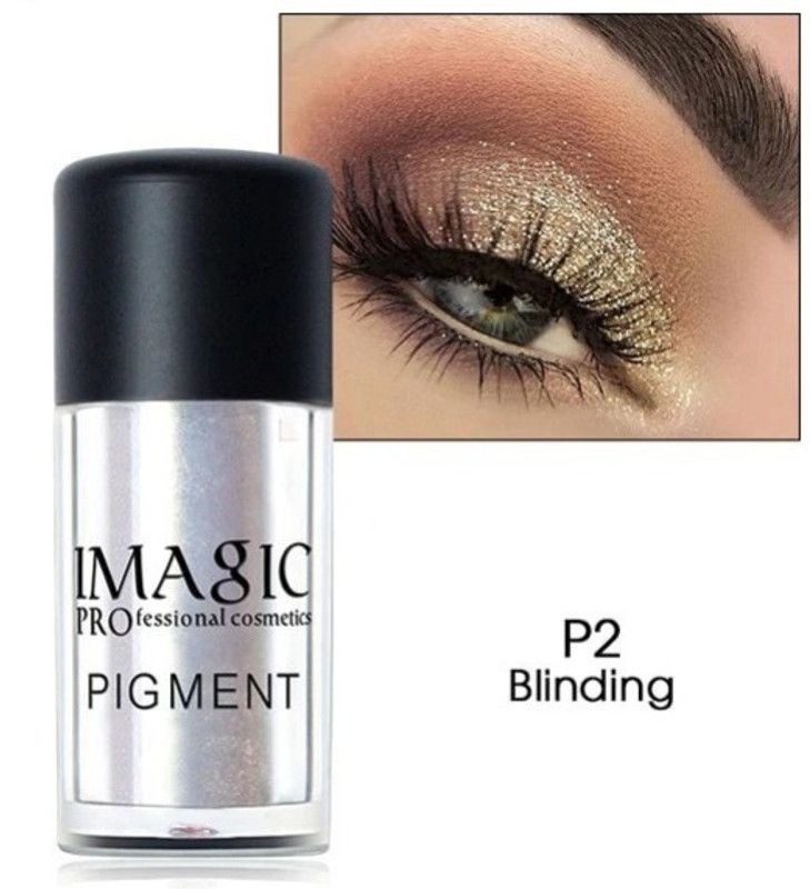 COSLUXE IMAGIC PROfessional cosmetics Pigment Eyeshadow Glitter Powder -02 2 g  (P02 BLINDING)