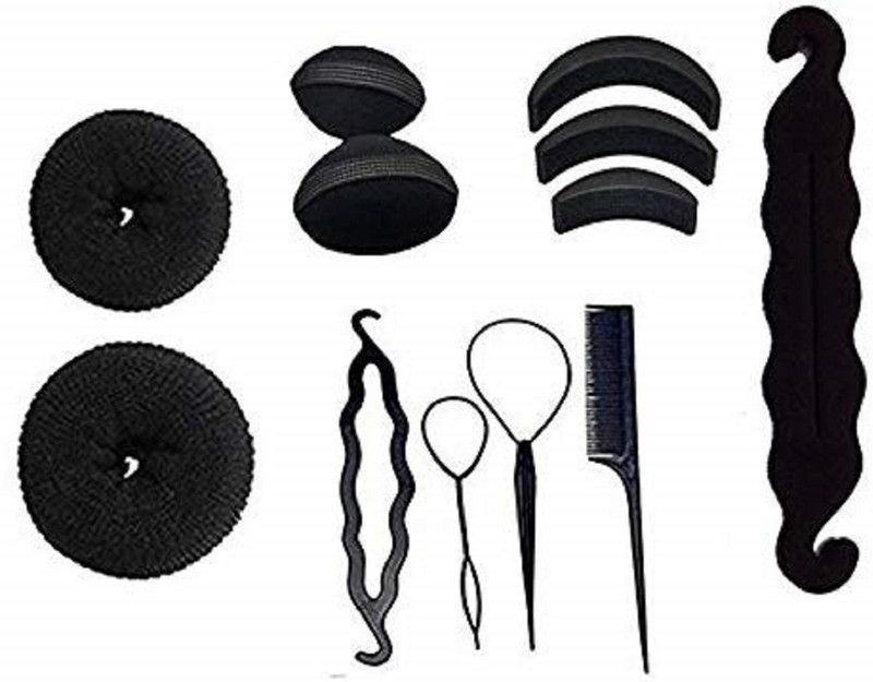Datar Enterprise Hair Accessories Combo Hair Accessory Set  (Black)