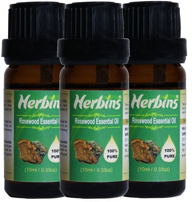 Herbins Rosewood Essential Oil Combo-3  (30 ml)
