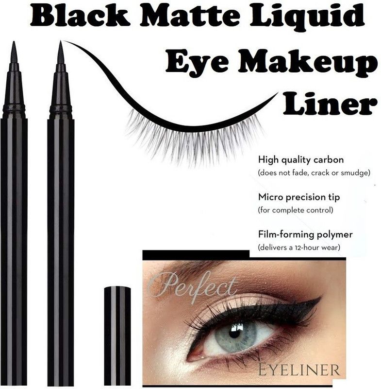 FELICECHIARA MATTE FINISH BEST JET BLEACK EYE LINER 5 g  (BLACK)