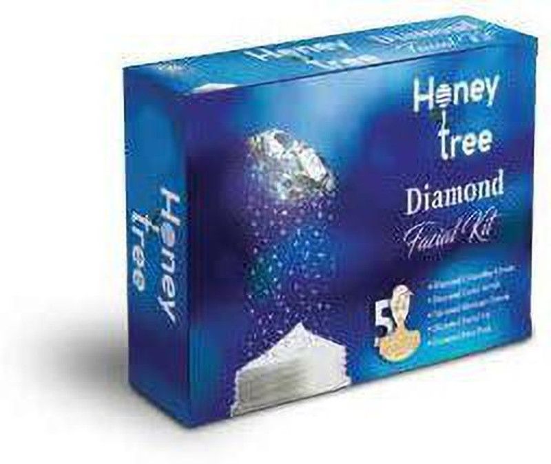 HONEY TREE Diamond Facial Kit to Control Dryness for Women & Men  (5 x 15 g)