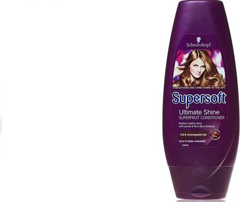 Schwarzkopf Supersoft Ultimate Shine Silicone Free Superfruit  (245 ml)