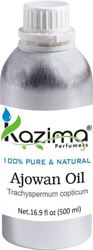 KAZIMA Ajowan Essential Oil (500ML) 100% Pure Natural & Undiluted For Skin care & Hair treatment  (500 ml)