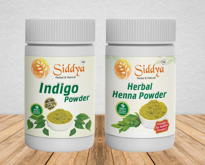 Siddya Natural Indigo Leaf Powder For Hair Black Color  (100 g)