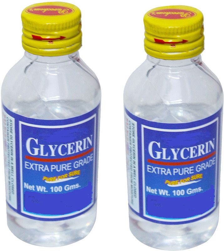 Red Ballons 100% Pure & Natural Glycerine for Beauty and Skin Care-200ML (100 ml) Glycerine - Pack of 2 - 100 Ml each  (100 ml)