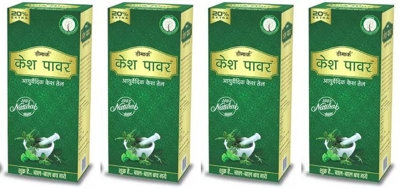 DEEMARK Kesh Power Hair Oil (4 Packs, Each Pack 120 ml) Hair Oil  (480 ml)