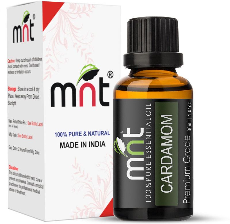 mnt Cardamom Essential Oil (30ML) 100% Pure Natural For Hair Nourishment, Face, Skin, Body Care  (30 ml)