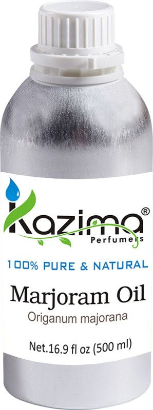 KAZIMA Marjoram Essential Oil (500ML) 100% Pure Natural & Undiluted For Skin care & Hair treatment  (500 ml)