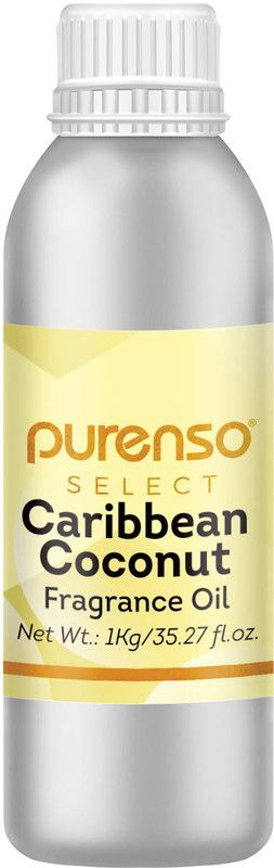 PURENSO Select Fragrance Oil - Caribbean Coconut (1kg)  (1000 g)