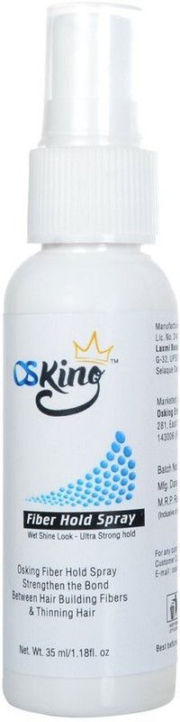 Osking Hair Fiber Hold Spray 35 ml/1.18 fl. oz. suitable for all Hair Fibers Hair Loss Concealer Hair Building Fiber Hair Spray  (35 ml)