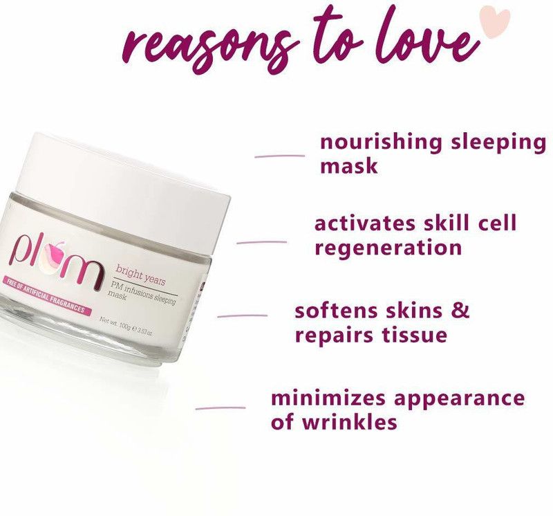 Plum Bright Years PM Infusions Sleeping Face Mask  (100 ml)