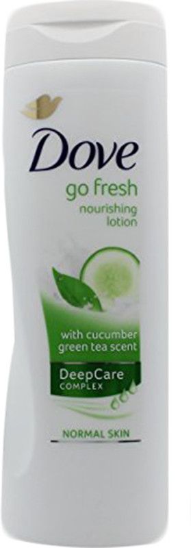 DOVE Imported (Made in UK) Go Fresh Nourishing Body Lotion  (400 ml)