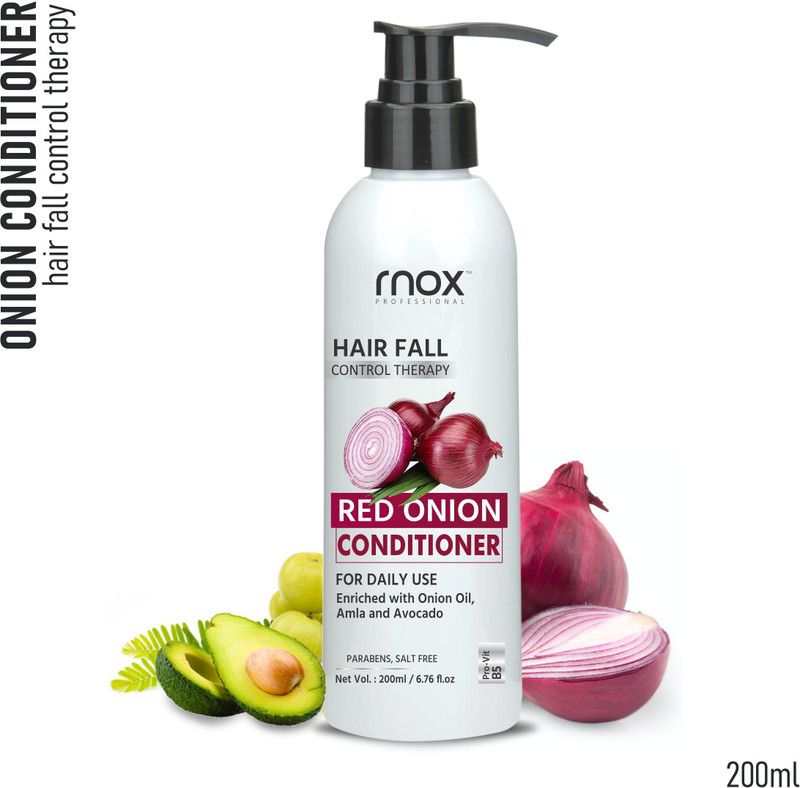 RNOX Onion Conditioner for Hair fall Control-Complete Hair care, Silky and Shiny Hair  (200 ml)