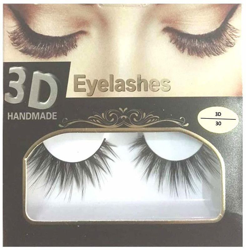 BELLA HARARO 3D Handmade Eyelashes for Girl, Eyelashes for Women (Pack of 1 Pair)  (Pack of 1)